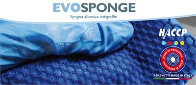 Spugna Evo Sponge rosso 13,6x9x3 4pz