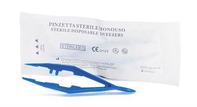 Pinzette polipropilene sterili 11 cm