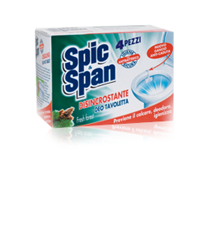 WC deodorante Spic&Span disincrostante 4pz