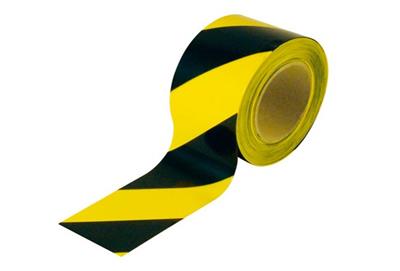 Nastro adesivo giallo/nero 33mt.x 50mm 18rt.