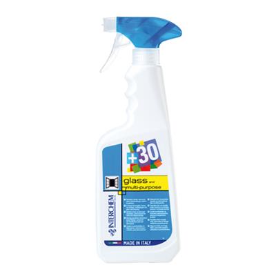 Detergente vetri/multiuso GLASS+30 750ml