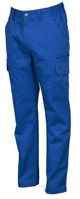 Pantalone Forest multitasche 100% cot. col.blu royal