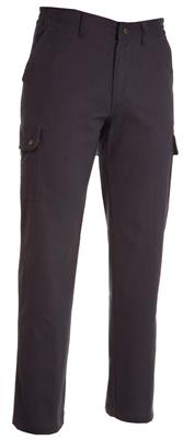 Pantalone Forest Winter multitasche 100%cot. col.smoke