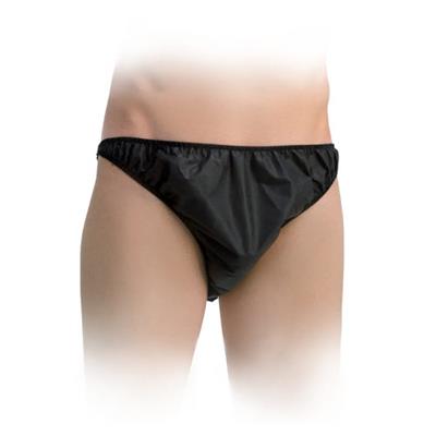 Slip unisex TNT nero imb.singolarmente 100pz