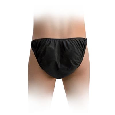 Slip unisex TNT nero imb.singolarmente 100pz