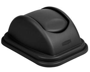 Coperchio basculante nero per cestino 39lt.