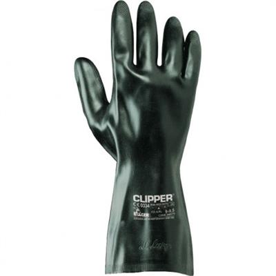 Guanti Clipper neoprene antiacido nero