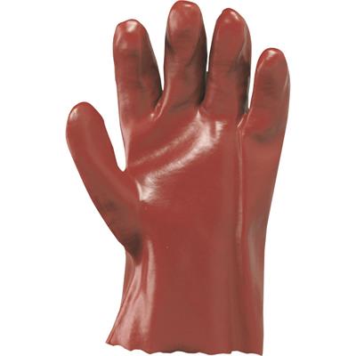 Guanti PVC SANITIZED rosso 45cm