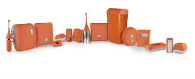 Coperchio per cestino 744 col.arancio