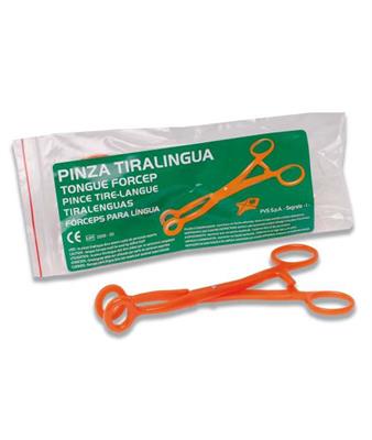 Pinza tiralingua policarbonato