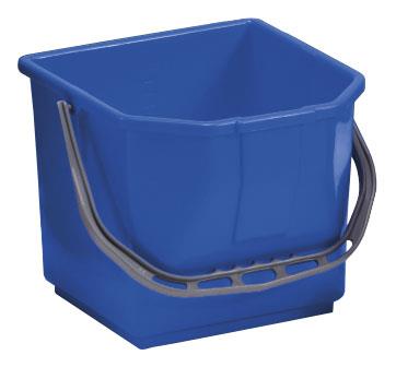 Secchio Moplen 15lt. col.blu per carrelli