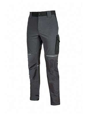 Pantalone WORLD m/tasche nylon/spandex asphalt grey