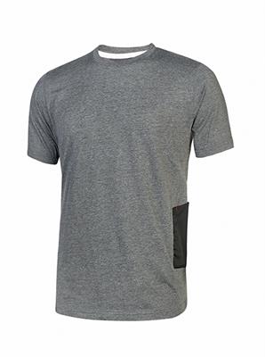 Tshirt ROAD m/c grey meteorite 100% cotone