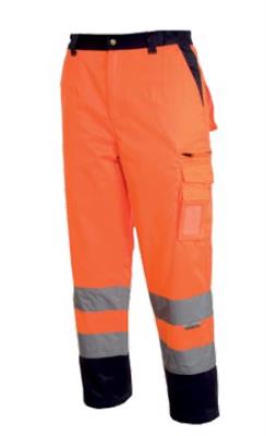 Pantalone AV Biker invernale col.arancio