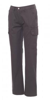 Pantalone Forest Lady multitasche 100%cot. col.smoke