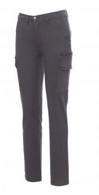 Pantalone Forest Stretch Lady 100%cot. col.smoke