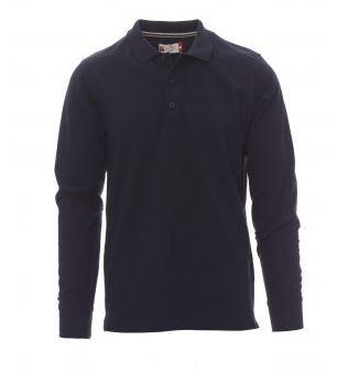 Polo Florence m/l col.blu navy