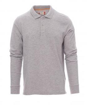 Polo Florence m/l col. grigio melange