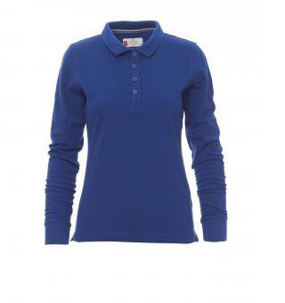 Polo Florence Lady m/l col.royal blu