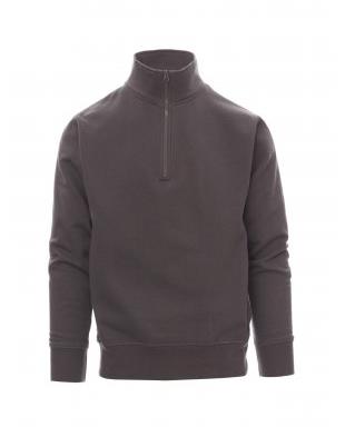 Felpa Canada mezza zip col.smoke