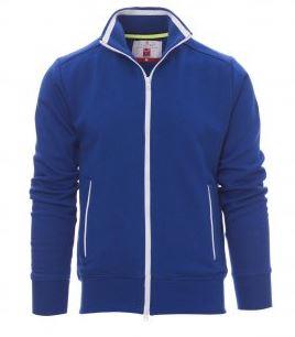 Felpa Sydney full zip col.blu