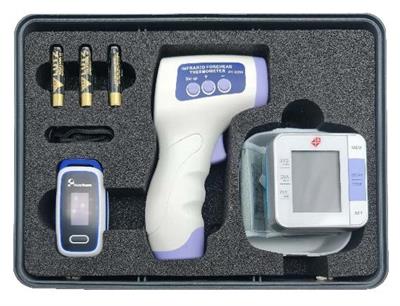 Kit diagnostico (termometro/saturimetro/sfigmomanometro)