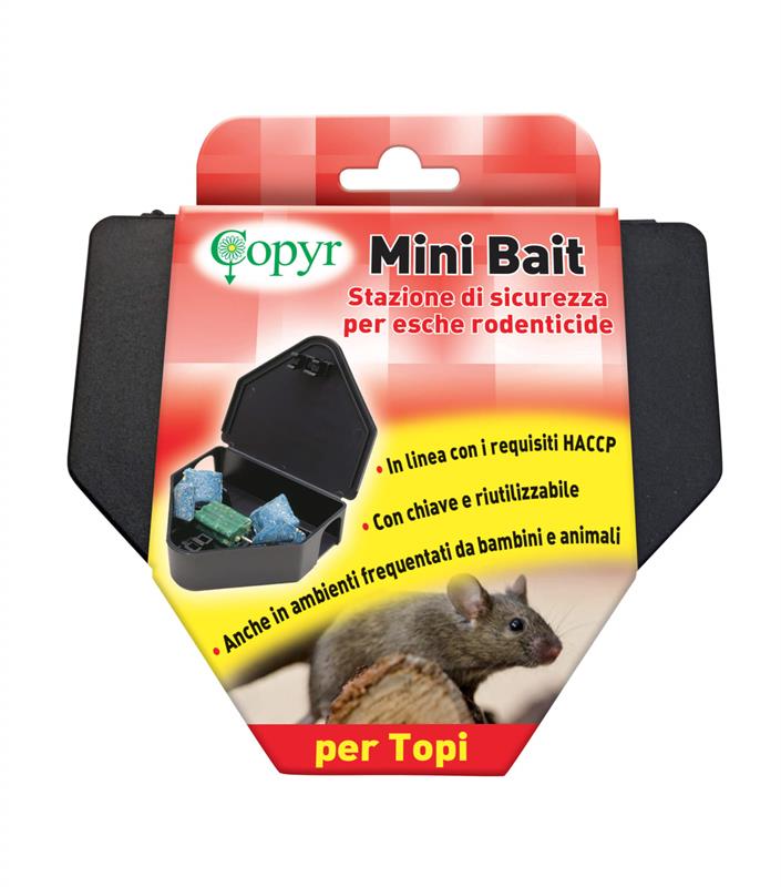 Contenitore esca topicida Mini Bait