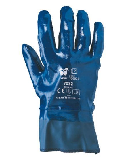 Guanto NBR Petrol c/manic. art.7032