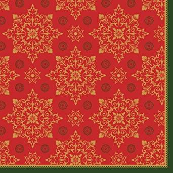 Tovagliolo Dunilin 48x48 Xmas Rosso 40pz