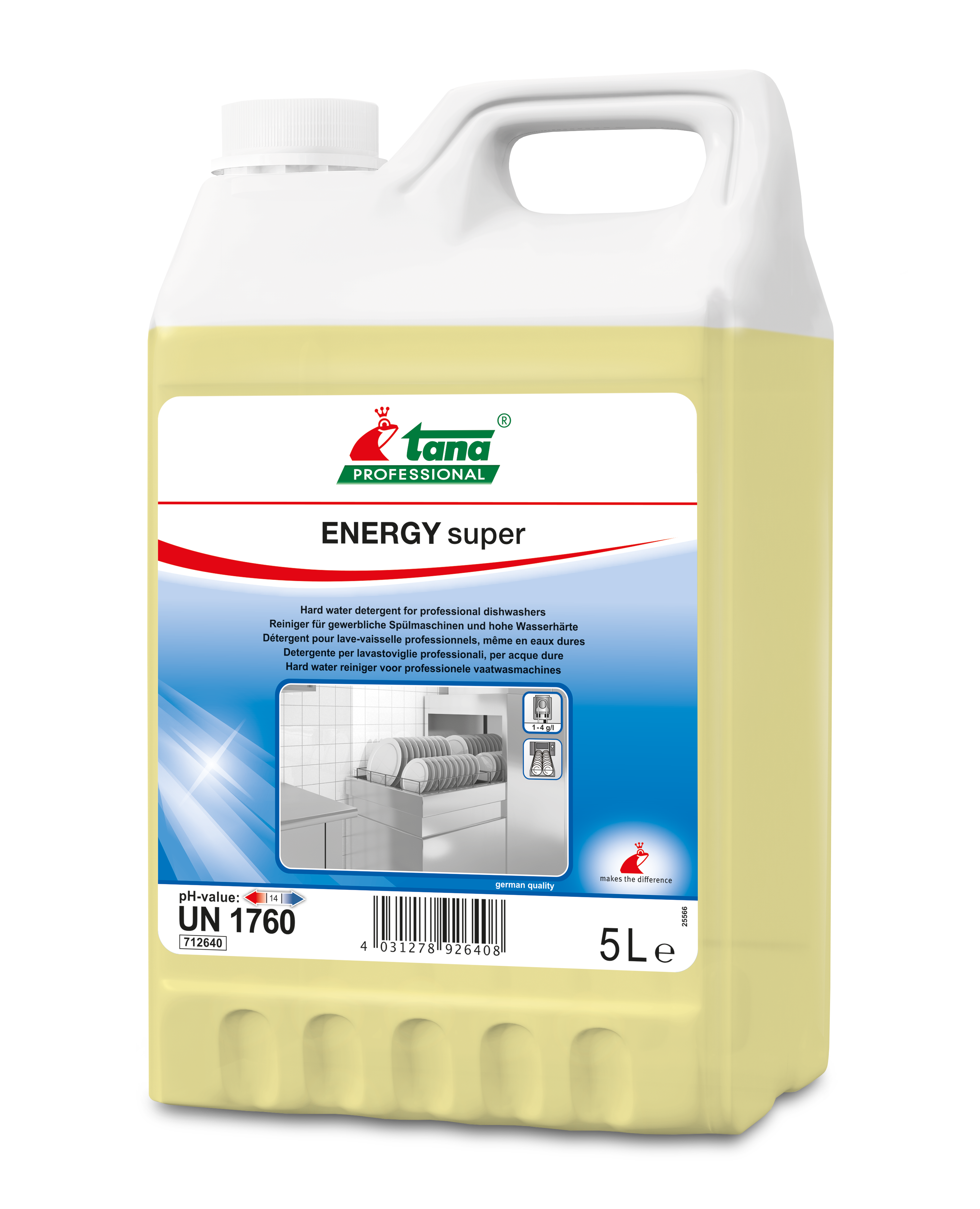 Energy Super detergente liquido lavastoviglie 5lt.