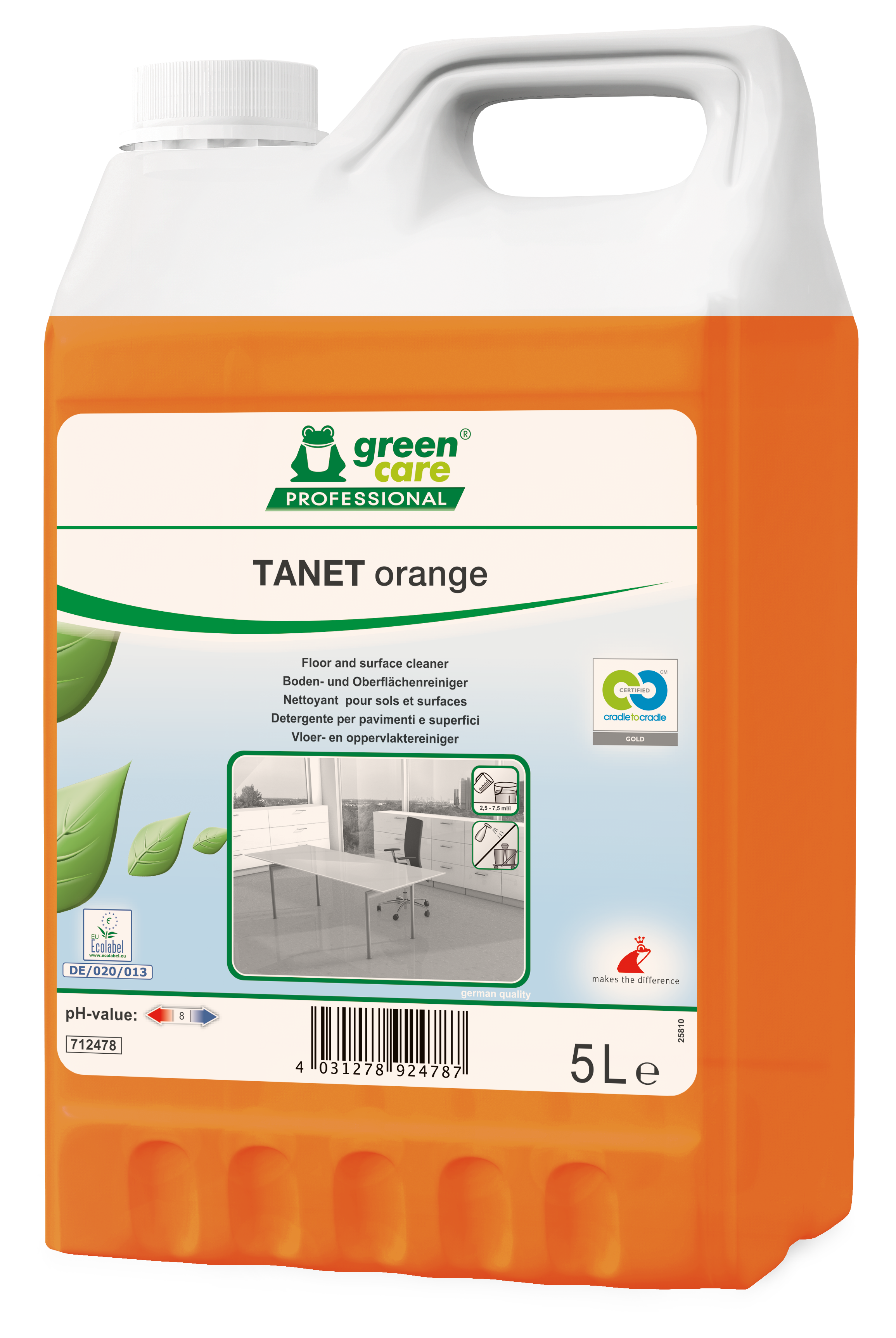 Green Care Tanet Orange 5lt.