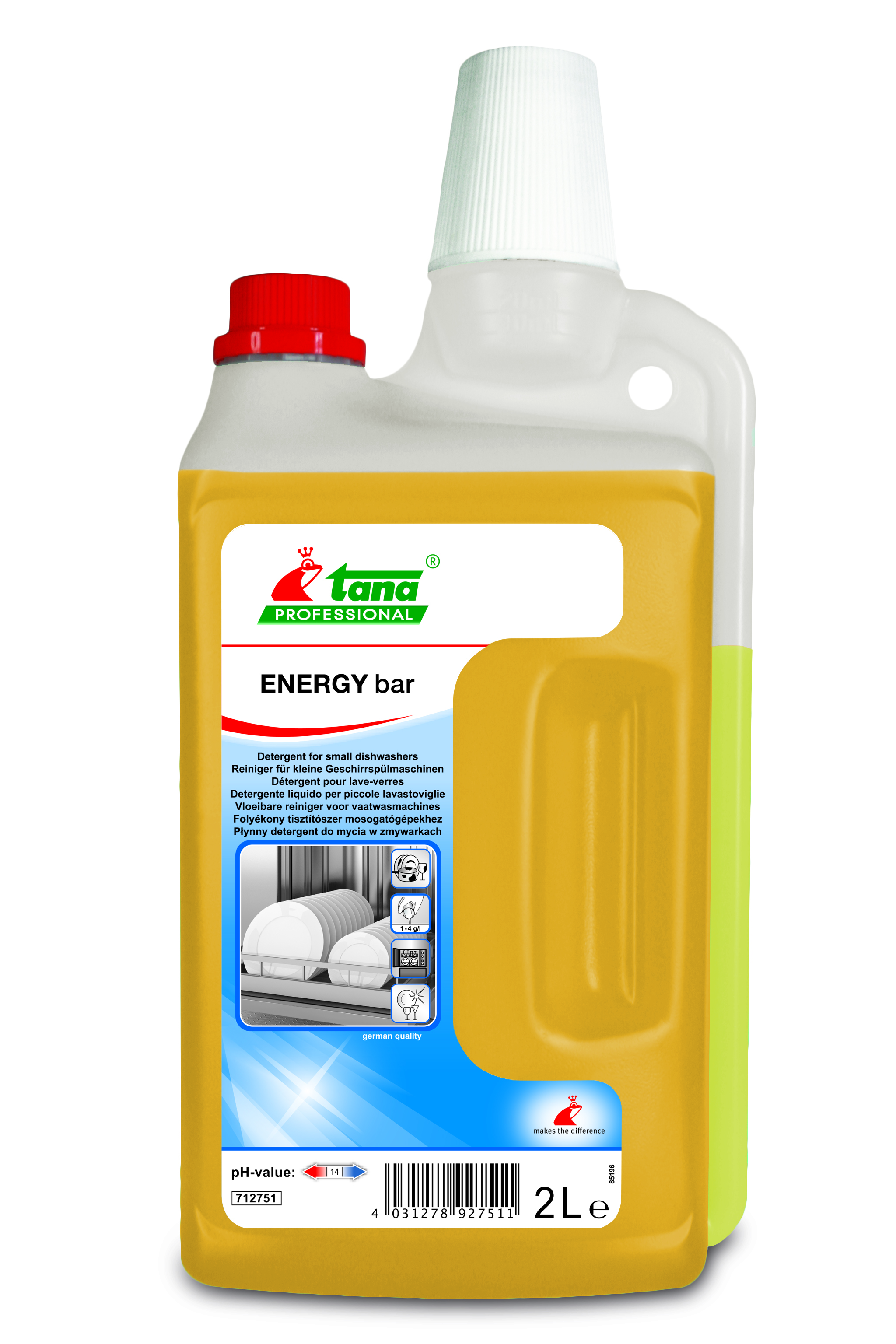 Energy Bar detergente liquido lavastoviglie 2,6Kg