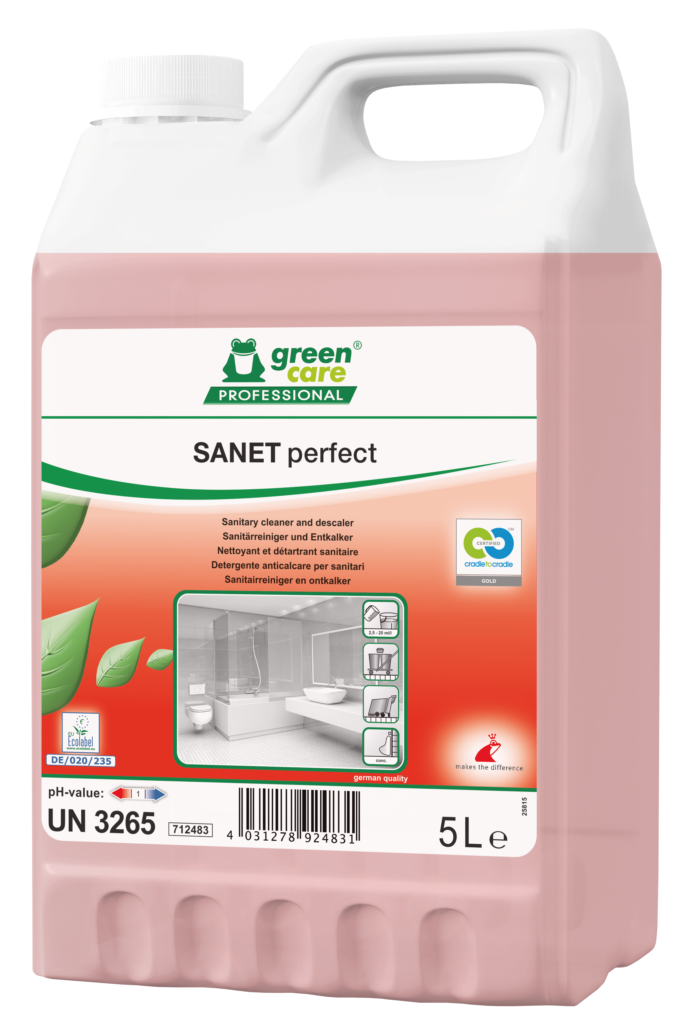 Green Care Sanet Perfect sanitari 5lt.