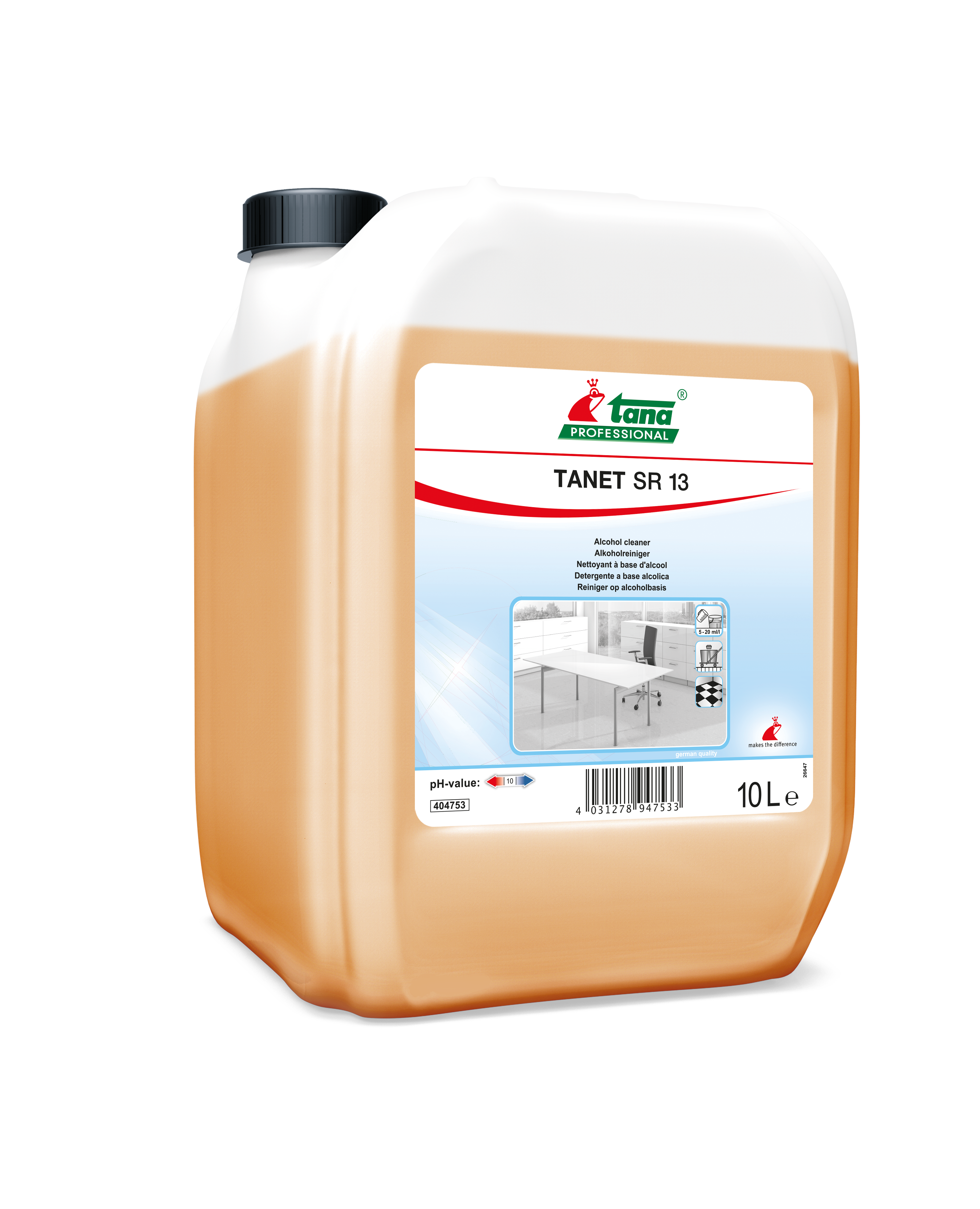 Tanet SR13 superfici e pavimenti 10lt.