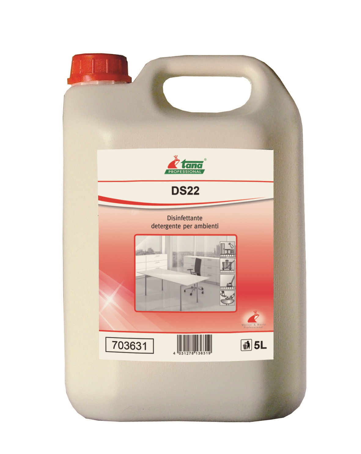 DS22 detergente disinfettante PMC 5lt.