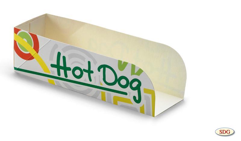 Porta Hot Dog aperto 165x47 605 50pz