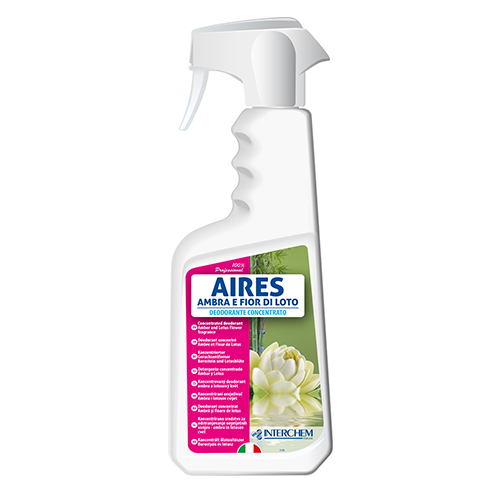 Deodorante spray AIRES ambra/loto 750ml