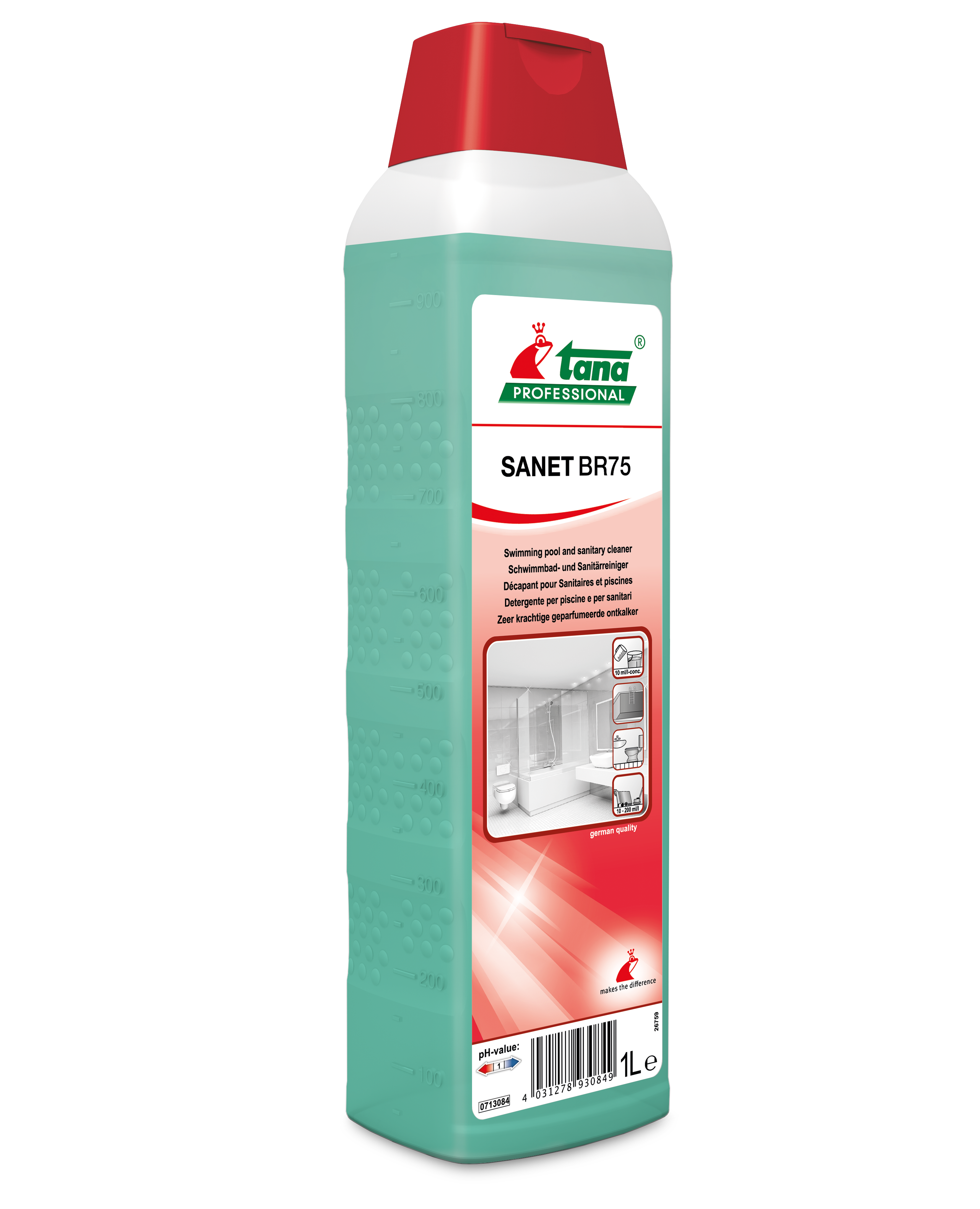 Sanet BR75 disincrostante sanitari 1lt.