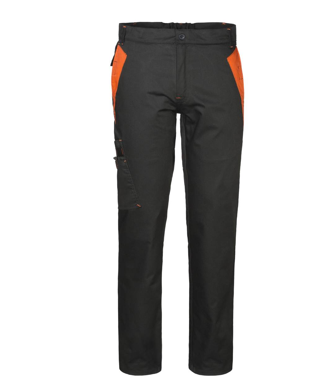 Pantalone Silverstone nero/arancio