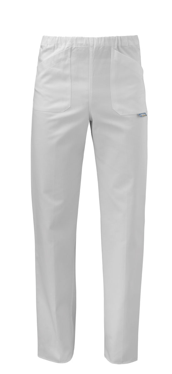 Pantaloni Unisex elastico bianco