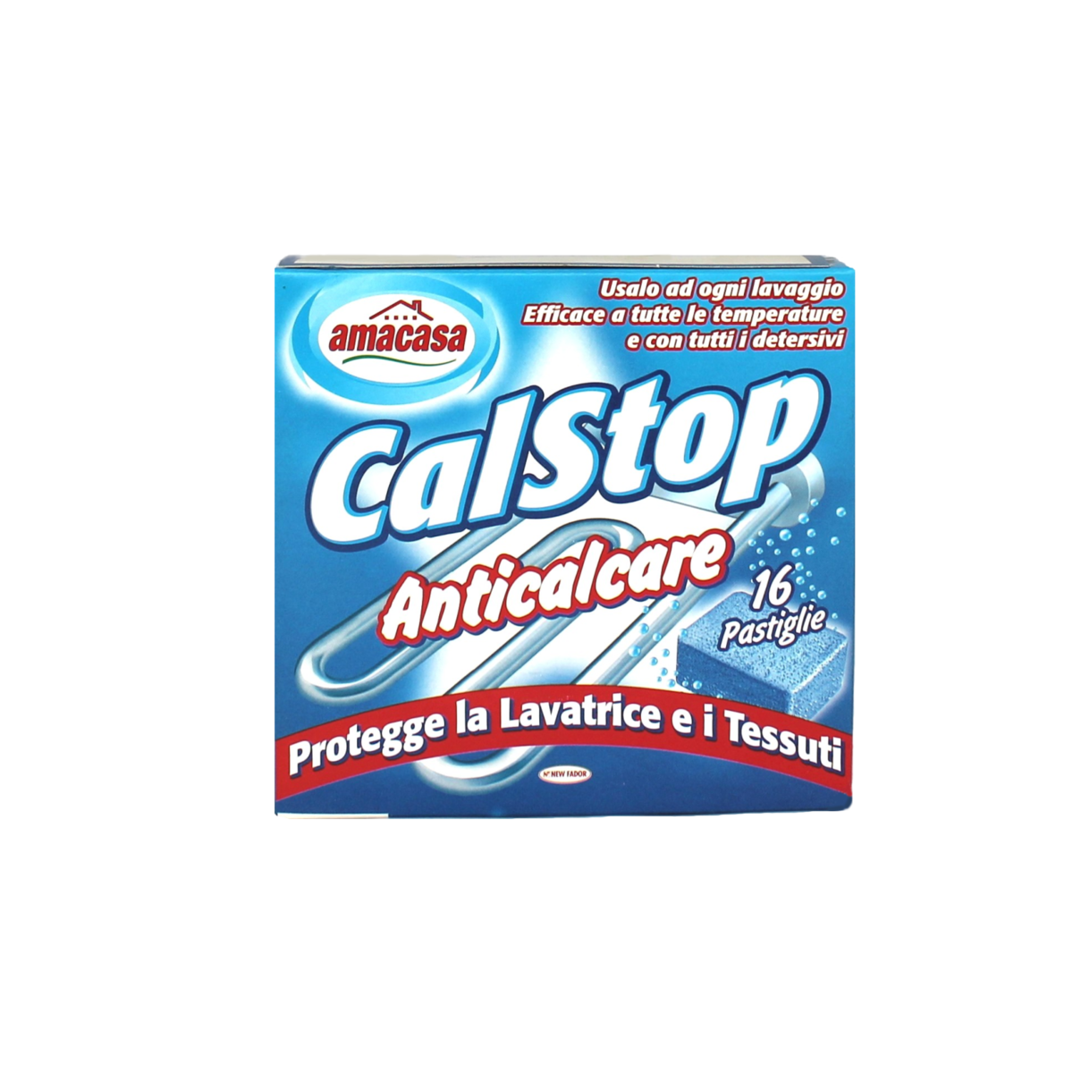 Anticalcare Calstop lavatrice 16 pastiglie