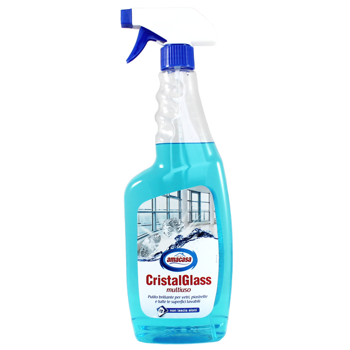 Cristal Glass detergente multiuso c/trigger 750ml