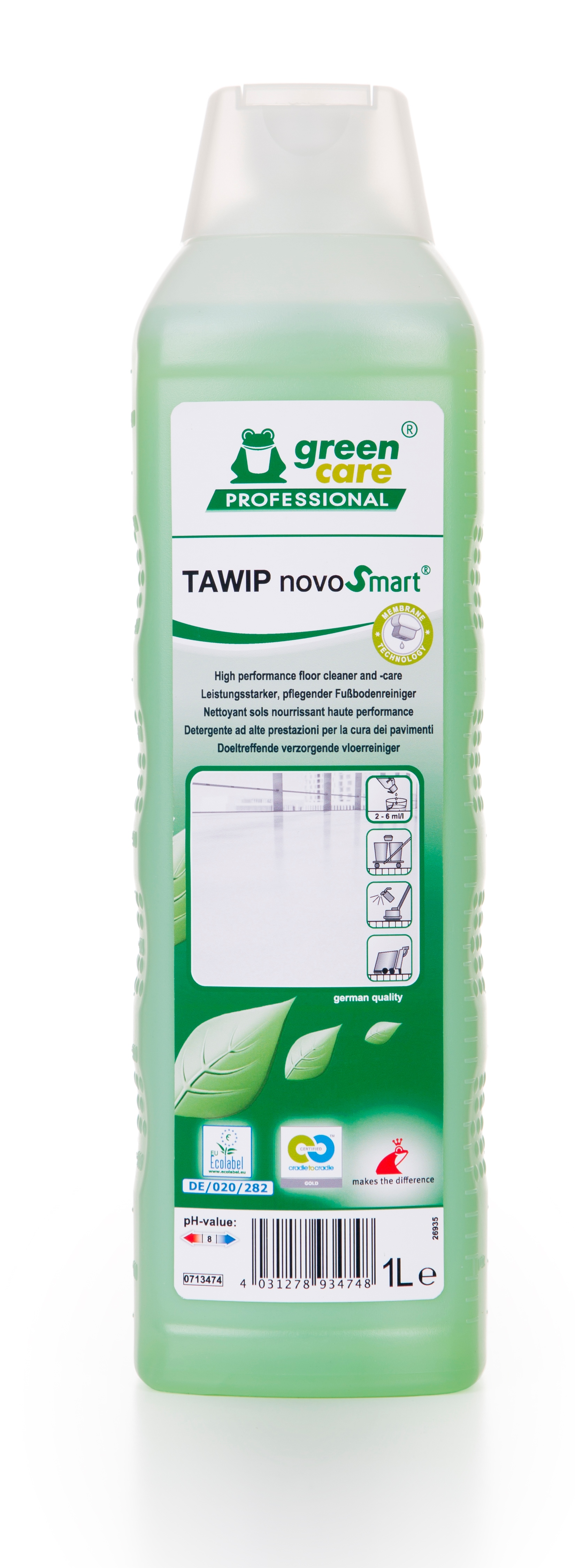 Green Care Tawip novoSmart detergente pavimenti 1lt.