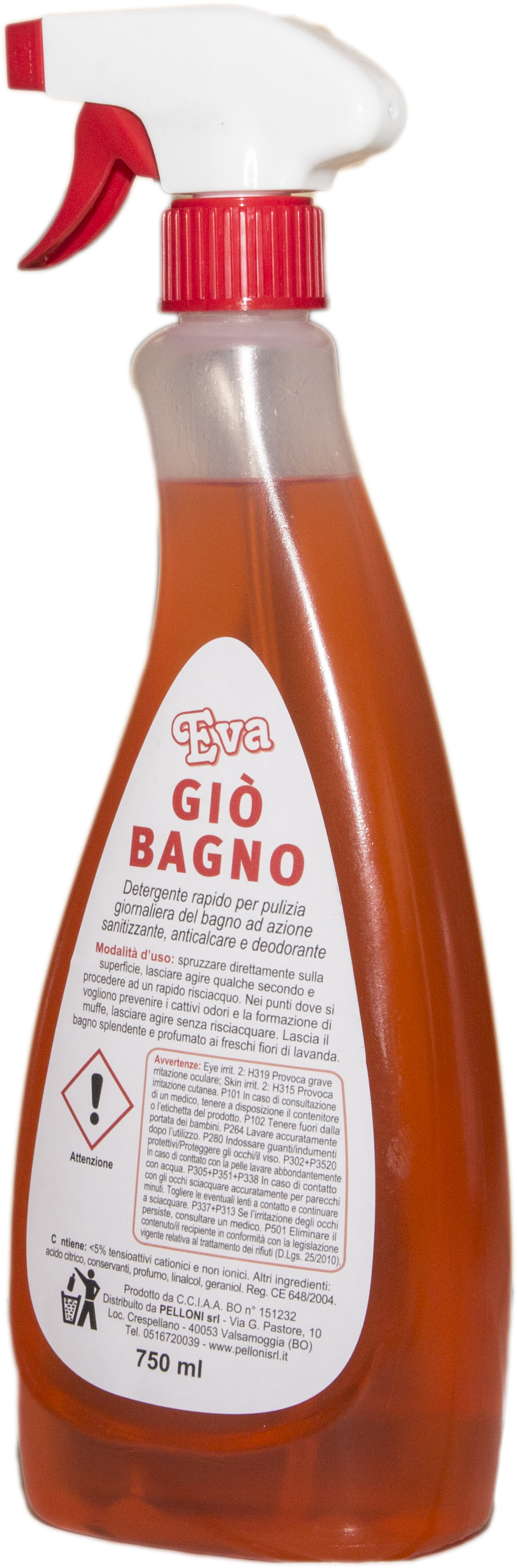 Giò Bagno anticalcare completo c/trigger 750ml