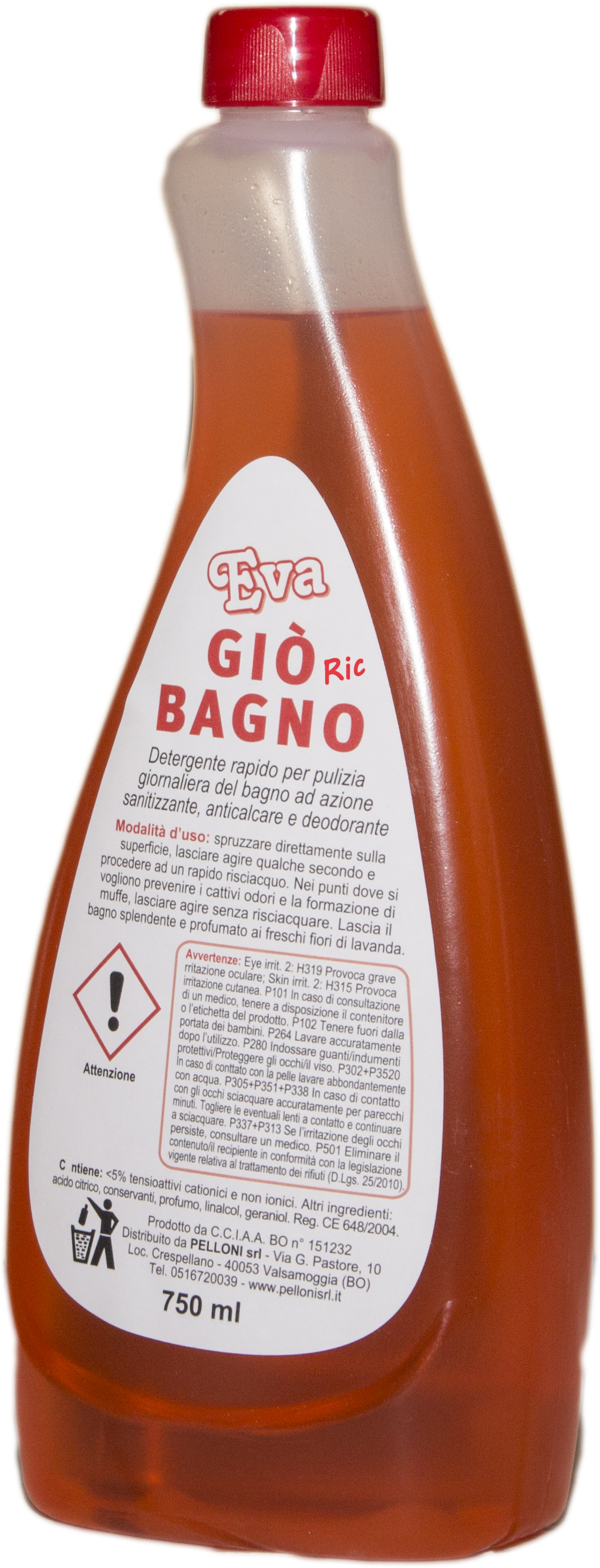 Giò Bagno anticalcare ricarica 750ml