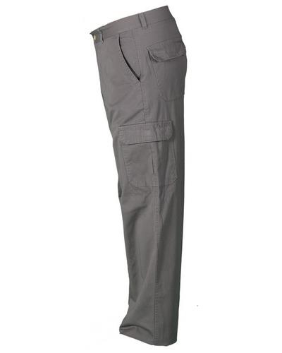 Pantalone twill multitasche 100%cotone col.blu