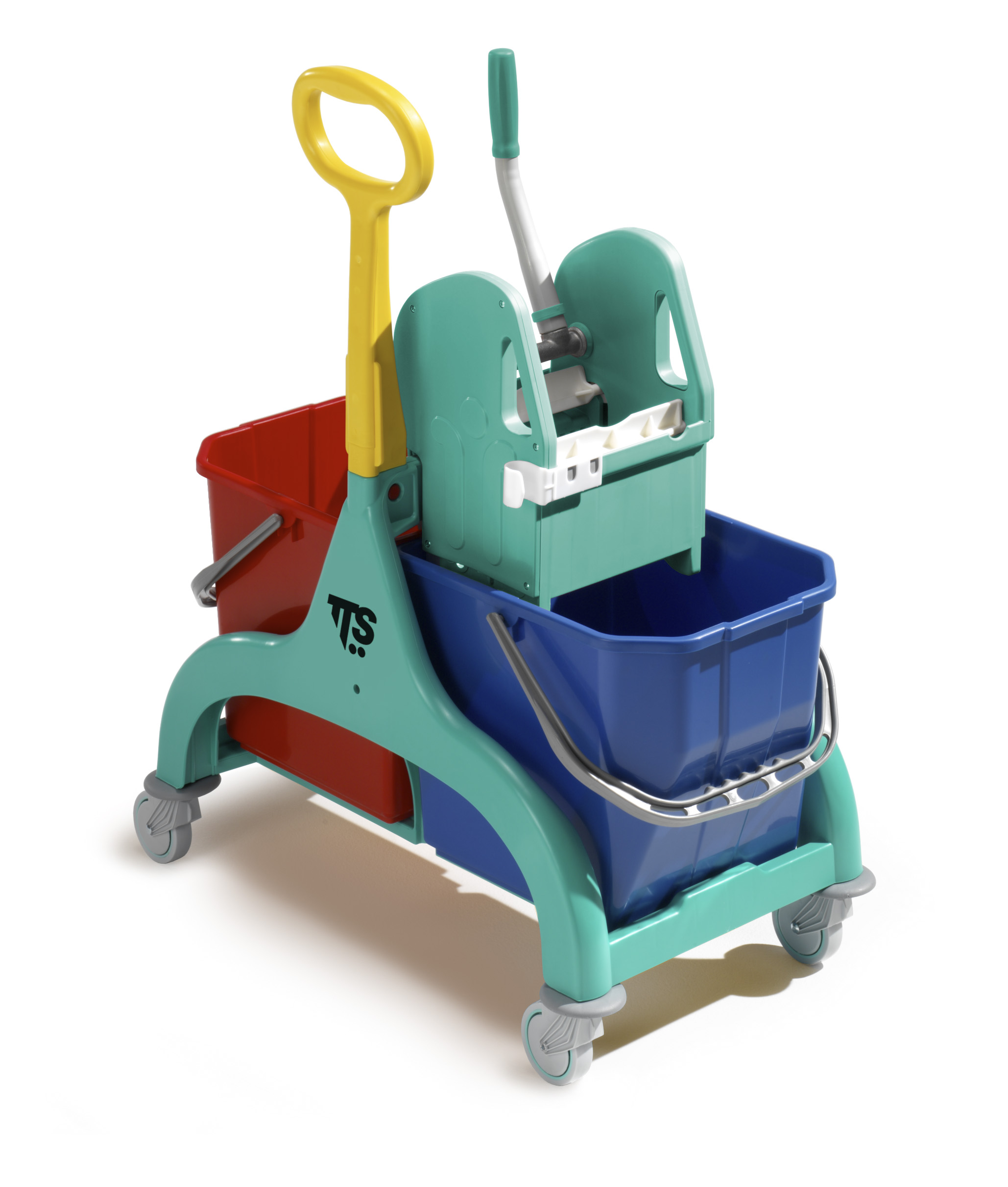 Carrello mop Nick 50lt. 2secchi+strizzatore