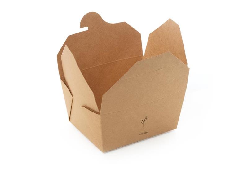 Foodbox cartoncino/PE 650ml 50pz