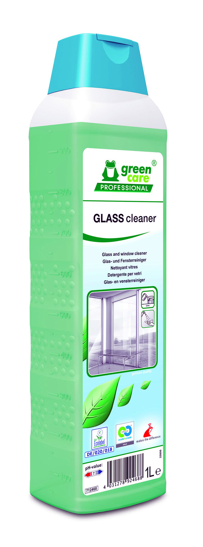 Green Care Glass Cleaner 1lt.