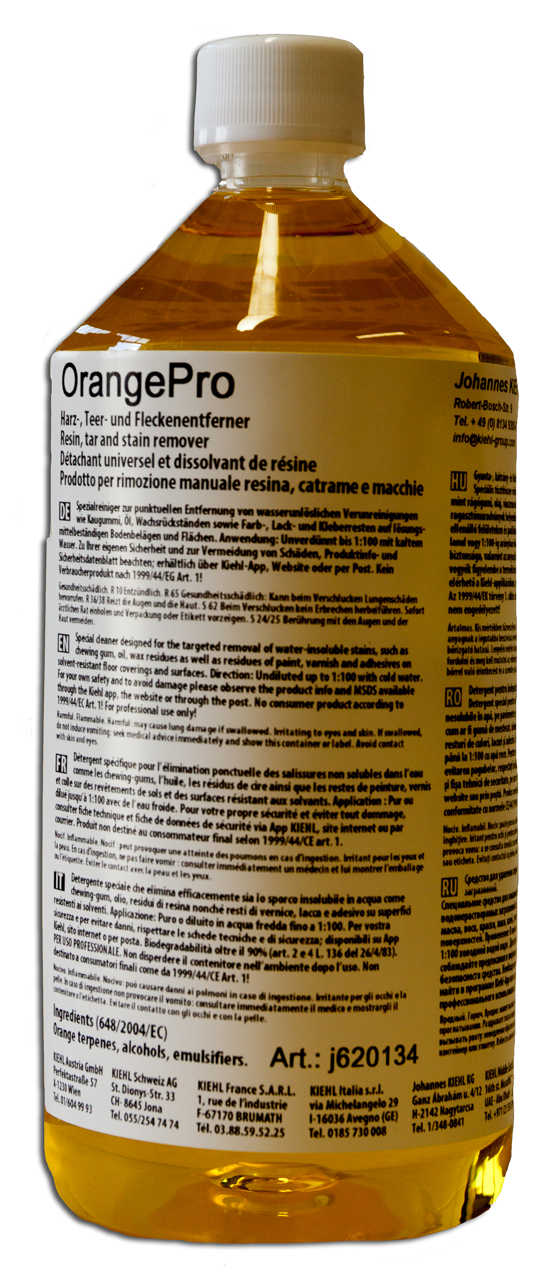 Orange Pro detergente industriale c/solventi 1lt.